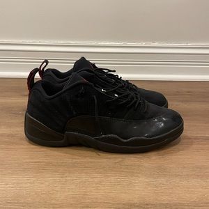 Size 12 - Jordan 12 Retro Low Black Patent 2011-Pre Owned